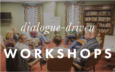 dialogue-driven workshops image button